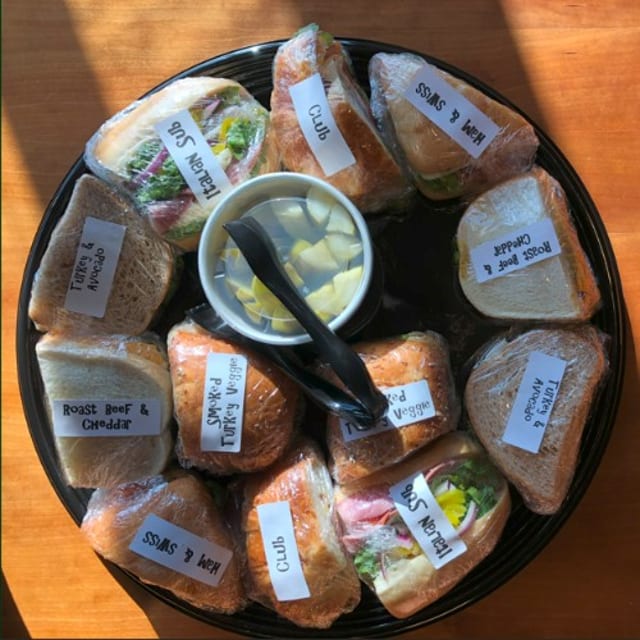 Variety Sandwich Platter.