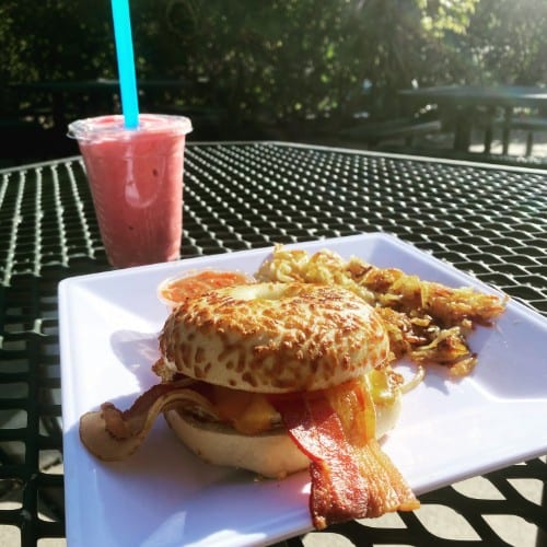 Breakfast Sandwich.
